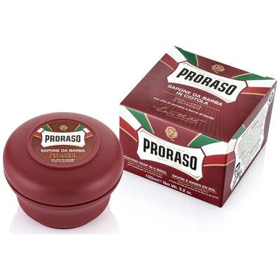 Proraso Shaving Soap Bowl Nourishing Sandalwood 150ml