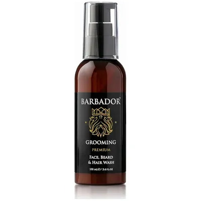 Barbador Face, Beard & Hair Wash 100ml