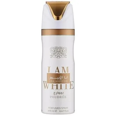 Lattafa Perfumes Ana Abiyedh Poudree Deodorant Spray 200ml