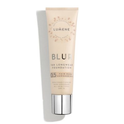 Lumene Longwear Blur Foundation 0,5 Fair Nude SPF15 30ml