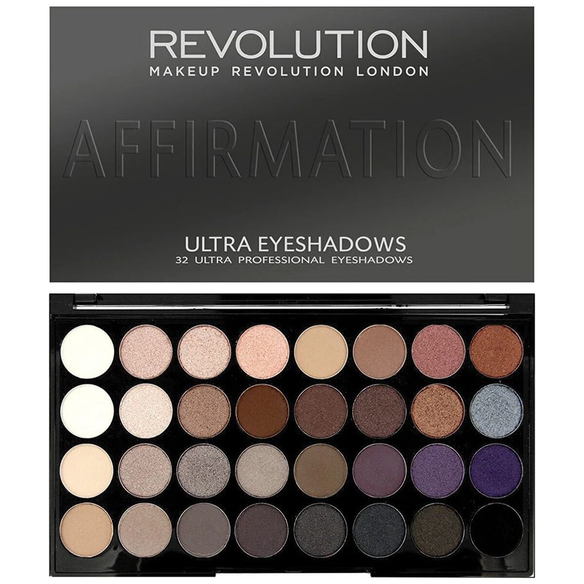 Makeup Revolution Ultra 32 Shade Eyeshadow Palette Affirmation