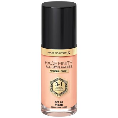 Max Factor Facefinity All Day Flawless 3 In 1 Foundation C50 Natural Rose 30ml