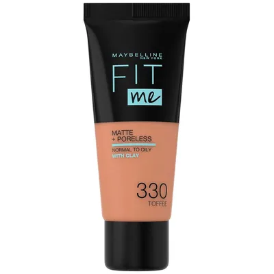 Maybelline Fit Me Matte + Poreless Foundation 330 Toffee