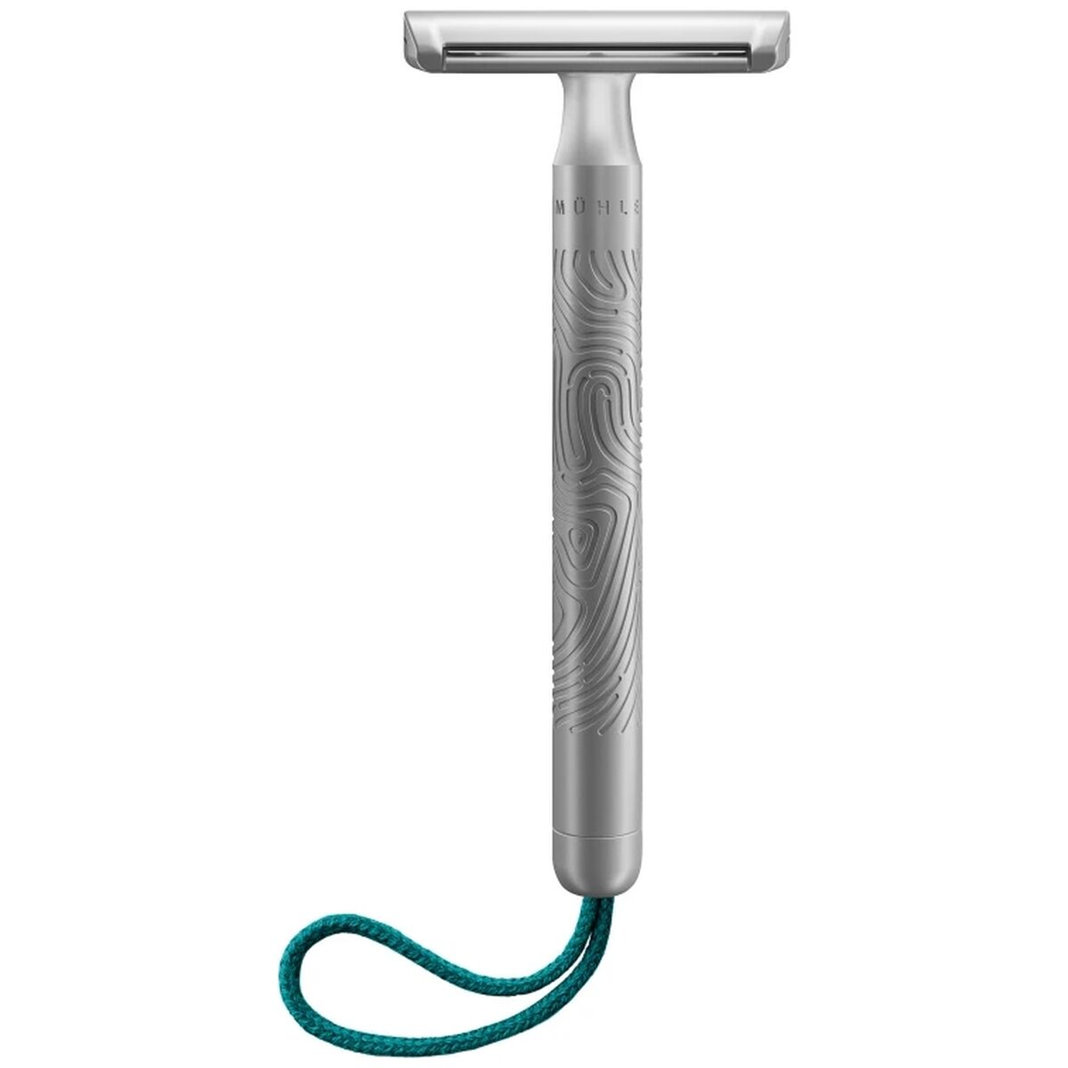 Mühle Companion Unisex Rakhyvel, Säkerhetshyvel Silver Matt Turquoise
