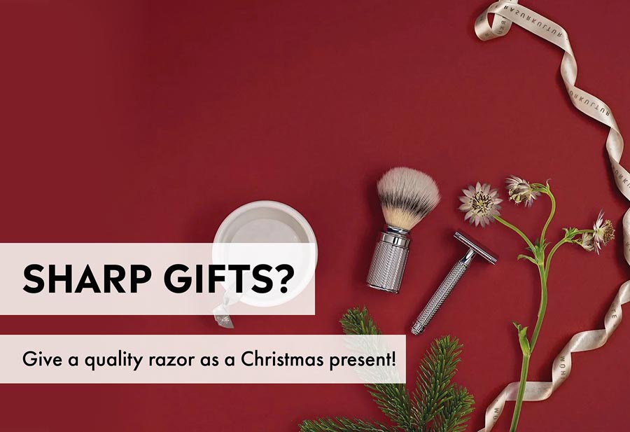 Give a quality razor as a gift